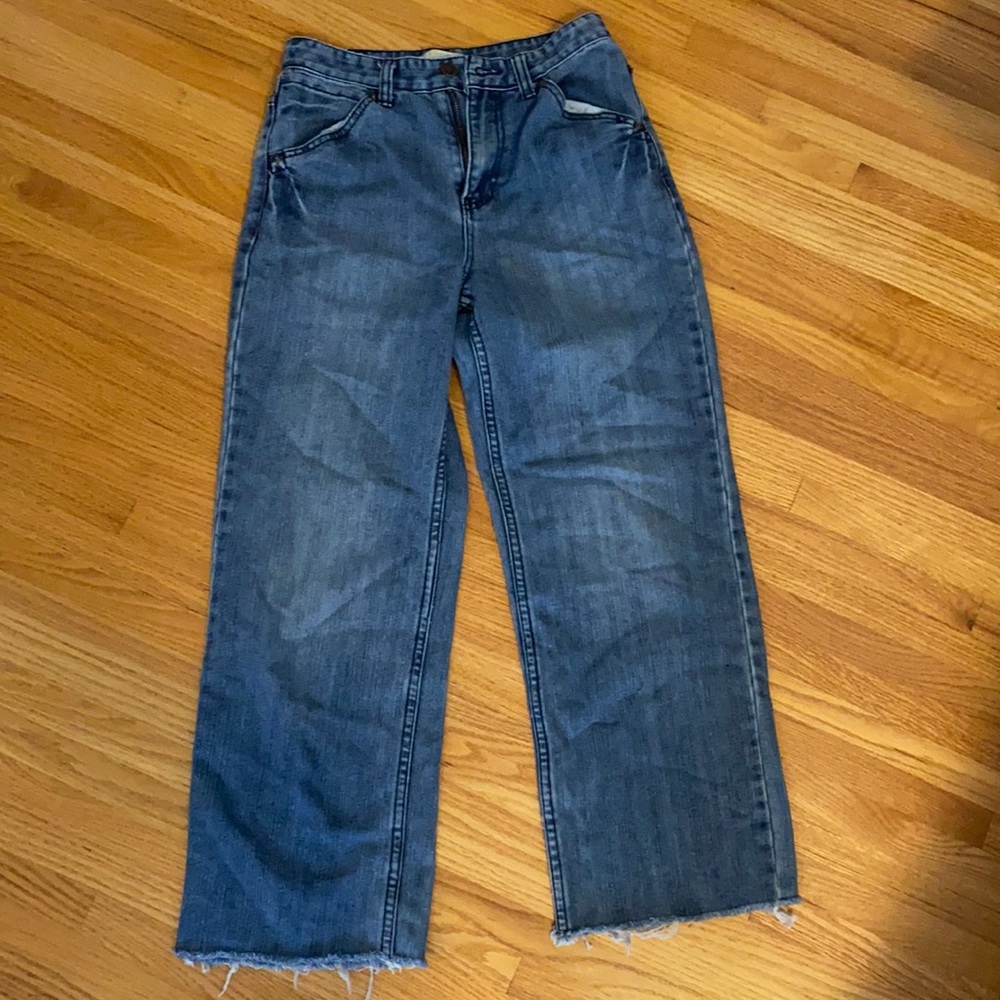 ROUTE 66 vintage high rise wide leg jeans size 27